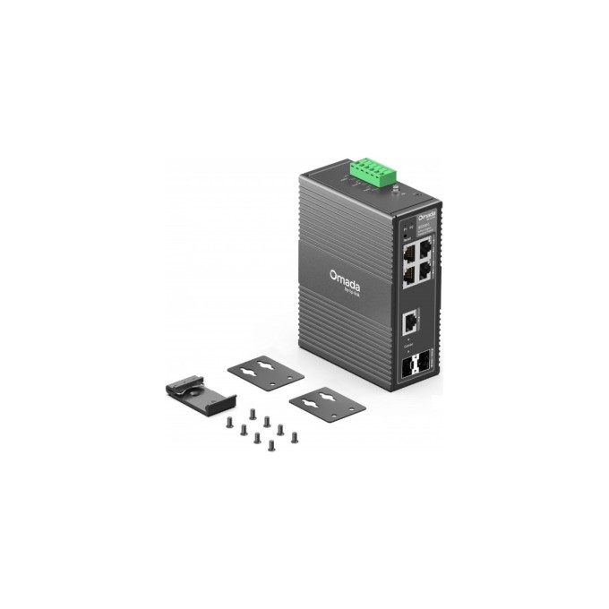 TP-Link Omada 6-портовый гигабитный индустриальный коммутатор Easy Managed IES206G
