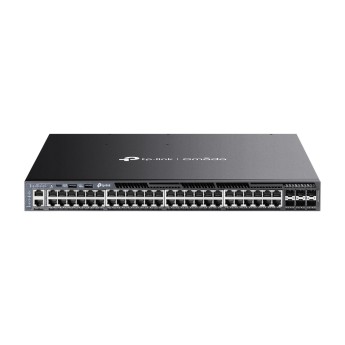 TP-Link SG6654XHP Стекируемый управляемый коммутатор 3-го уровня Omada с 48 гигабитными портами PoE+ и 6 портами SFP+