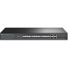 Коммутатор TP-LINK гигабитный на 24 SFP-слота и 4 SFP+ слота T2600G-28SQ