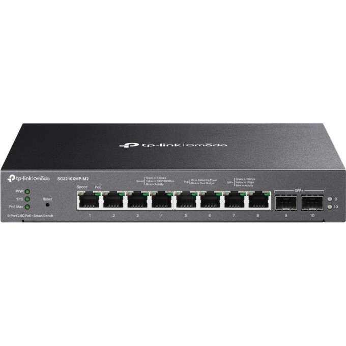 Коммутатор TP-LINK SG2210XMP-M2 Коммутатор TP-LINK SG2210XMP-M2