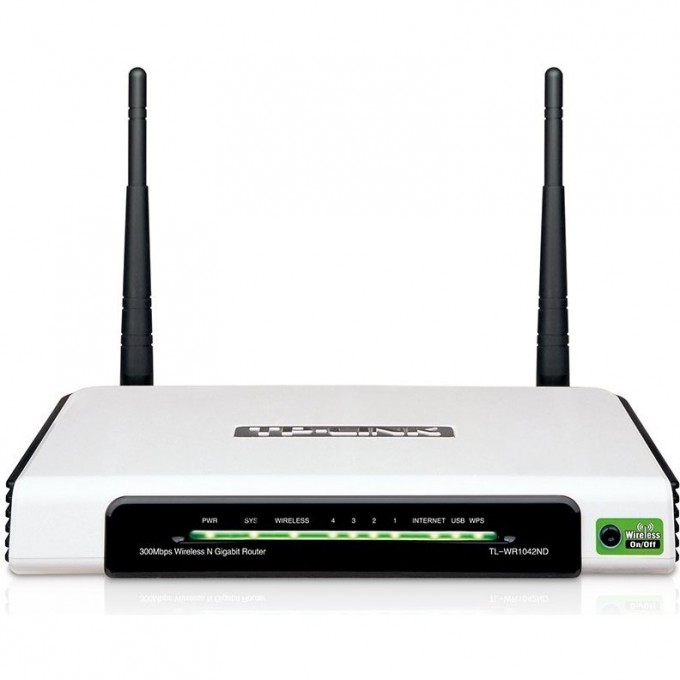 Маршрутизатор TP-LINK 300 Мбит/с TL-WR1042ND Маршрутизатор TP-LINK 300 Мбит/с TL-WR1042ND