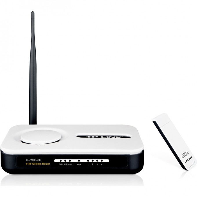 Маршрутизатор TP-LINK беспроводной 54 Мбит/с TL-WR340G Маршрутизатор TP-LINK беспроводной 54 Мбит/с TL-WR340G