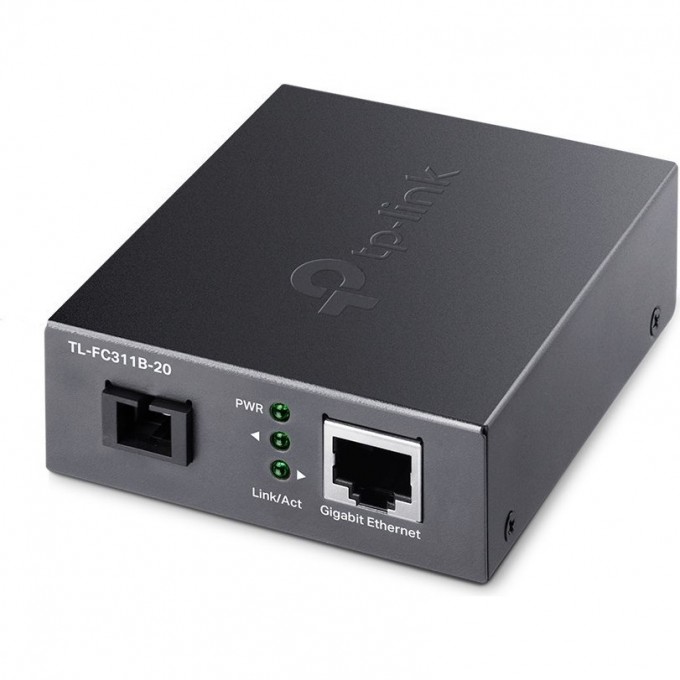Медиаконвертер TP-LINK WDM гигабитный TL-FC311B-20 Медиаконвертер TP-LINK WDM гигабитный TL-FC311B-20