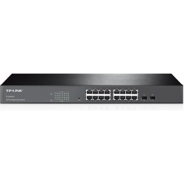 Smart-коммутатор TP-LINK TL-SG2216 16-портовый гигабитный с 2 комбинированными SFP-слотами Smart-коммутатор TP-LINK TL-SG2216 16-портовый гигабитный с 2 комбинированными SFP-слотами