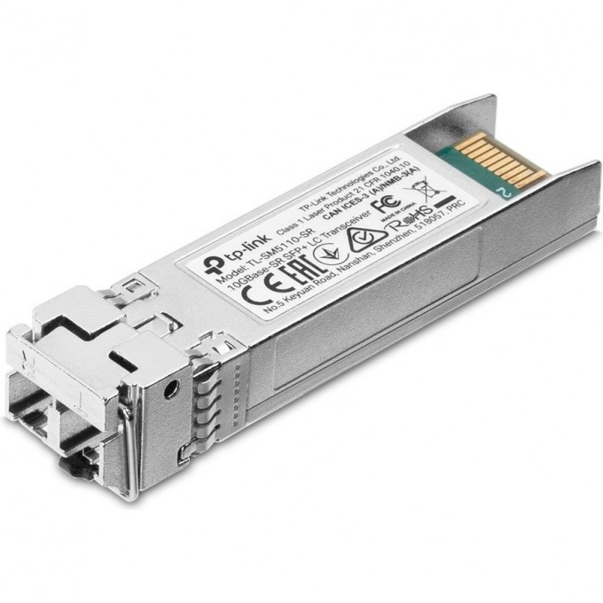 Трансивер TP-LINK 10GBase-SR SFP+ LC TL-SM5110-SR Трансивер TP-LINK 10GBase-SR SFP+ LC TL-SM5110-SR